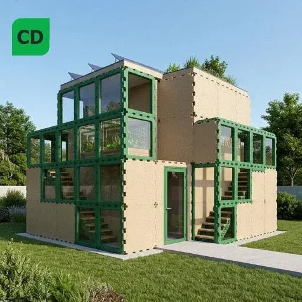 Современные дома с уникальным дизайном